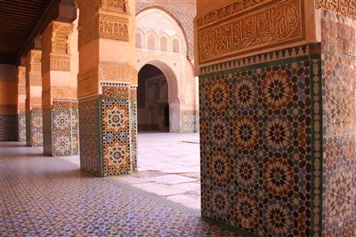 Medersa Ben Youssef Innenhof